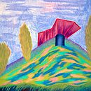 Mon projet du cours : Dessin de paysage aux pastels : jouez avec la lumière. Un progetto di Disegno artistico, Disegno, Belle arti, Illustrazione tradizionale e Disegno a matita di Jeanne Macheret - 31.10.2024