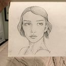 My project for course: Graphite Line Drawing for Portrait Sketchbooking. Un progetto di Disegno, Disegno di ritratti, Sketchbook, Bozzetti e Belle arti di samita_mulakool - 01.11.2024