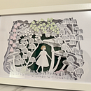 My project for course: Paper Cutting: Create Paper Scenes with Depth. Bookbinding, Children's Illustration, Arts, Crafts, DIY, Traditional illustration, Paper Craft, Stor, and telling project by zahra79 - 11.01.2024