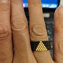 My project for course: Beaded Jewelry Design: Weave Elegant Patterns Ein Projekt aus dem Bereich Erweiterungsentwicklung, H, werk, Weben und Schmuckdesign von Mar Pa - 02.11.2024