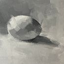 My project for course: Portrait Painting with Oil: Explore Light and Shade. Un progetto di Belle arti, Pittura ad olio e Pittura di Kristine Cobb - 03.11.2024