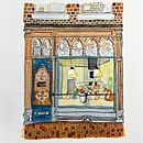 Mi proyecto del curso: Ilustración urbana en acuarela: retrata tu ciudad. Architectural Illustration, Drawing, Painting, and Watercolor Painting project by Mariana Langlois - 11.05.2024