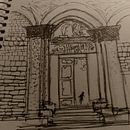My project for course: Architectural Sketching: Thinking with Pen and Paper. Projekt z dziedziny  R, sunek architektoniczn,  Architektura,  R, sunek, Sketchbook, Sketching i Projektowanie przestrzeni użytkownika maryam_benotman123 - 06.11.2024
