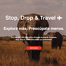 Página de reserva - Stop, Drop & Travel. CSS, HTML, JavaScript, Web Design, Web Development, Programming, Cop, writing, and SEO project by Andrea Tejero - 11.06.2024