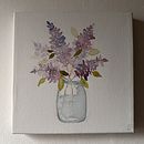 Purple flowers. Un projet de Peinture, Artisanat , et Aquarelle de Georgina Espinosa - 07.11.2024