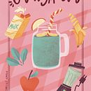 My project for course: Analog-Style Digital Illustration with Procreate. Un progetto di Illustrazione digitale e Illustrazione tradizionale di Michelle Cafeu - 07.11.2024