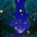 Mon projet du cours : Scènes atmosphériques colorées et lumineuses sur Procreate . % Lisa Guillou tarafından hazırlanan Dijital İllüstras, Ve on projesi - 11.06.2024