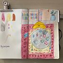 Tekeningen. Ilustração tradicional projeto de Janneke Broers - 01.10.2024