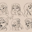 Meu projeto do curso: Sketchbook: criação de personagens baseados em pessoas reais. Un progetto di Character design, Disegno, Disegno anatomico e Bozzetti di Lucas Rafael Simone - 28.10.2024