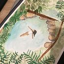 Meu projeto do curso: Ilustração em aquarela com influência japonesa. Un progetto di Disegno, Illustrazione tradizionale e Pittura ad acquerello di Rafaela Freitas - 10.11.2024