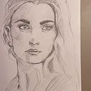 Mi proyecto del curso: Cuaderno de retratos a línea con grafito. Projekt z dziedziny  R, sunek, Portret, Sketchbook, Sketching i  Sztuki piękne użytkownika Irina Colomer - 10.11.2024