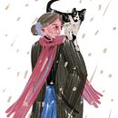 Self portrait. Digital Illustration project by Dominika Pavlickova - 11.11.2024