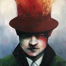Imaginary Wars of a Solemn Man. Een project van Schilderij van Lynne Gaetz - 12.11.2024