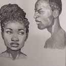 My project for course: Portrait Sketchbooking: Explore the Human Face. Een project van  Tekening, Sketchbook, Traditionele illustratie y  Portrettekening van Kasim Earl - 30.10.2024