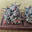 Warhammer - daemon army (tabletop level) Ein Projekt aus dem Bereich Malerei, Malerei mit Acr und l von luis_alberto_gonzalez - 12.11.2024
