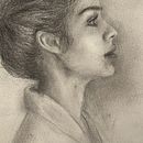 Retrato de perfil. Projekt z dziedziny R, sunek ołówkiem,  R, sunek i Portret użytkownika Fiorella Zegarra - 13.11.2024