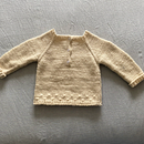 Mi proyecto del curso: Tejido de prendas infantiles con raglán top down. Fiber Arts, Knitting, and Textile Design project by Sophia Lira - 11.14.2024