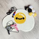 Meu projeto do curso: Técnica tufting para a criação de tapetes. Een project van Craft,  Interieurdecoratie, DIY, Textiel y Textielontwerp van susana_a_parreira26 - 14.11.2024