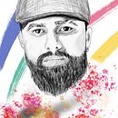 My project for course: Modern Portraiture with Procreate: Stylize Your Subject. Un proyecto de Dibujo digital, Ilustración digital e Ilustración tradicional de Paul Bruce - 15.11.2024