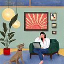 My project for course: Colorful Digital Illustration in Procreate. Projekt z dziedziny R, sunek c, frow, Ilustracja c, frowa,  R, sunek, Trad, c i jna ilustracja użytkownika hasselbrooklyn - 15.11.2024