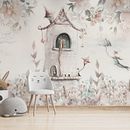 Floral Princess Tower Wallpaper. Interior Design project by giffywalls uk - 11.16.2024