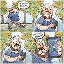 My project for course: Graphic Humor: Give us our Daily Comic Strip. Comic, Drawing, Pencil Drawing, Narrative, Digital Illustration, and Editorial Illustration project by Filip Iglai - 11.16.2024