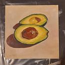 eerste keer olieverf . Pictură în ulei de Oona De Keyzer - 11.16.2024