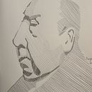 My project for course: Graphite Line Drawing for Portrait Sketchbooking . % Andrew Boyce tarafından hazırlanan Çizim, Portre Çizimi, Eskiz defteri, Eskiz çizimi, Ve Güzel sanatlar projesi - 11.17.2024