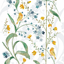 Birds and trees. Een project van Aquarelschilderen, Traditionele illustratie y  Tekening van samorgane - 18.11.2024