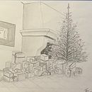 Dessin. Traditional illustration, Drawing, and Sketchbook project by Florent Létique - 11.19.2024