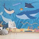 Underwater Wallpaper. Interior Design project by giffywalls uk - 11.19.2024