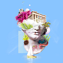 Athens . Un progetto di Collage, Design, Illustrazione tradizionale e Design editoriale di Alisa Volkova - 20.11.2024