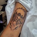 Dabi | Anime Tattoo. Projekt z dziedziny Projektowanie tatuaż użytkownika Yasmim Alcantara - 25.09.2024