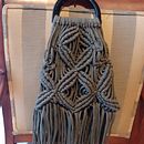Mi proyecto del curso: Diseño y elaboración de bolsos en macramé. Projekt z dziedziny Craft,  Sz, cie, Design, Projektowanie dodatków, Makrama,  Tkactwo, Wzornictwo tekst i liów użytkownika Núria Martín Ribot - 20.11.2024