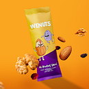 WENUTS fun healthy snacks. Br, ing, Identit, Art Direction, Food St, ling, Creative Consulting, Graphic Design, Children's Illustration, and Design project by Mariam López Gomezcoello - 11.20.2024