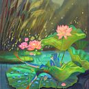 Il mio progetto del corso: Scene ricche di atmosfera in Procreate: dipingi con luce e colore . Ilustrasi Digital proyek oleh alexandra_rybina21_1 - 11.21.2024