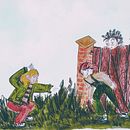 My project for course: Illustration for Children's Book Covers . Een project van  Schetsen,  Tekening, Redactionele illustratie, Traditionele illustratie, Kinderillustratie, Schilderij, Aquarelschilderen y Prentenboeken van Judyta Paredis - 20.11.2024