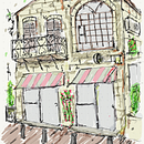 My project for course: Expressive Architectural Sketching with Colored Markers . % Jack Hanuka tarafından hazırlanan Mimari İllüstras, on, Çizim, Mürekkep İllüstras, onu, Eskiz defteri, Ve Eskiz çizimi projesi - 11.22.2024