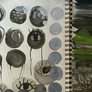 My project for course: Pictorial Sketchbook with Gouache. Projekt z dziedziny Sketching,  R, sunek, Trad, c, jna ilustracja,  R, sunek architektoniczn, Sketchbook i Malowanie gwaszami użytkownika Norah Azahrani - 25.11.2024