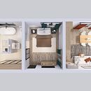 One bedroom appartment. Projekt z dziedziny Projektowanie wnętrz i Projektowanie przestrzeni użytkownika Rova Rabeharivelo - 25.11.2024