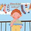 Where do lost socks go. Un progetto di Illustrazione infantile, Illustrazione digitale, Illustrazione editoriale, Illustrazione tradizionale, Narrativa, Gestione di un portfolio e Bozzetti di Menna Abdellatef - 25.09.2024