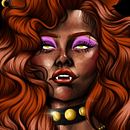 Clawdeen Wolf re-imagined . Ilustrasi Digital proyek oleh Bettina Rudolf - 11.26.2024