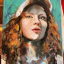 Il mio progetto del corso: Ritratti contemporanei a olio. Un progetto di Belle arti, Illustrazione tradizionale, Pittura ad olio e Pittura di Giovanna Maugeri - 27.11.2024