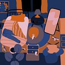 My project for course: Flat Digital Illustration with Vibrant Colors  . % bart tarafından hazırlanan Dijital Çizim, Dijital İllüstras, on, Ve Çizim projesi - 11.27.2024