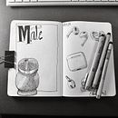 Mi proyecto del curso: Diario ilustrado: llena tu sketchbook de vivencias. Un proyecto de Dibujo, Ilustración tradicional, Ilustración con tinta, Sketchbook y Bocetado de fotosporkilometros - 28.11.2024