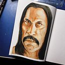 Meu projeto do curso: Caricatura em aquarela. Un proyecto de Ilustración tradicional, Pintura a la acuarela y Dibujo de Retrato de João Paulo Bastos Ramos - 26.11.2024