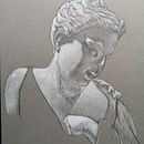 Scultura, Museo Montemartini di Roma.. Un progetto di Disegno, Disegno di ritratti, Sketchbook, Bozzetti e Belle arti di Mauro Raponi - 29.11.2024