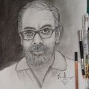 SELF PORTRAIT. Un progetto di Disegno a matita di SRIDHARAN JAGADEESAN - 30.11.2024