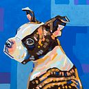 Portrait of S'mores - Stylized Acrylic Painting. Pintura Acrílica, e Pintura projeto de bill thoms - 30.11.2024