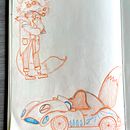 Mi proyecto del curso: Técnicas de dibujo en sketchbook para principiantes. Een project van Ontwerp van personages,  Tekening, Tekening met potlood, Sketchbook y  Schetsen van natycaroenciso - 04.12.2024